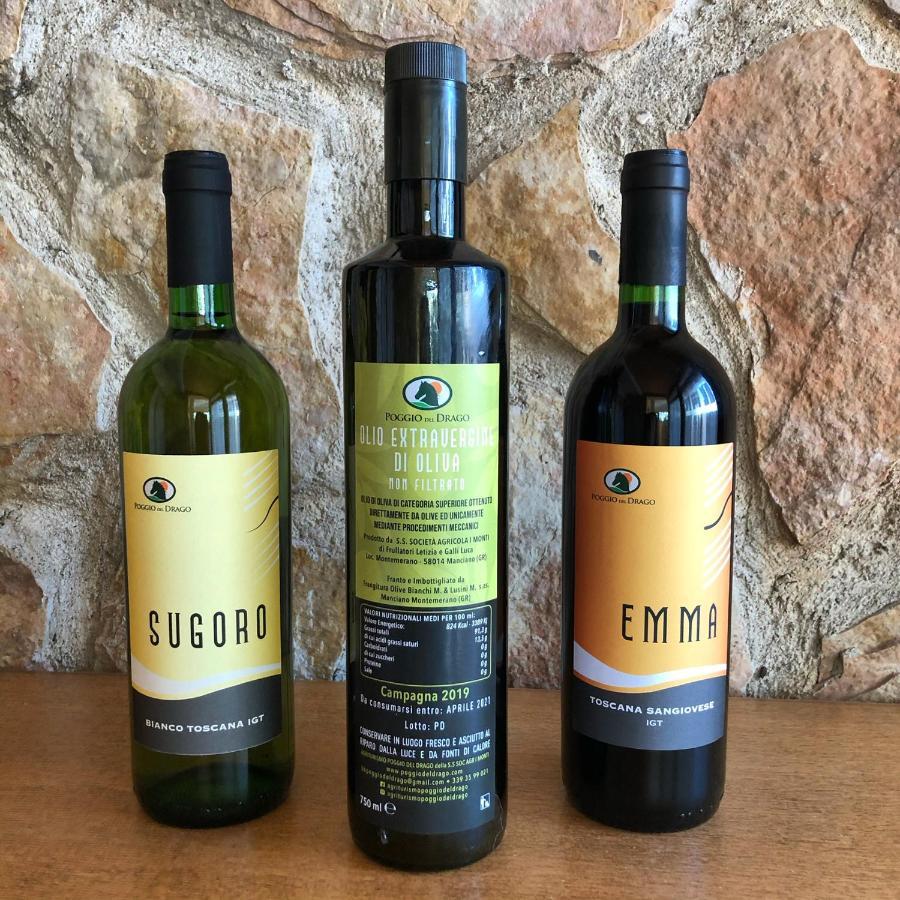 Agriturismo Poggio Del Drago Montemerano Eksteriør bilde